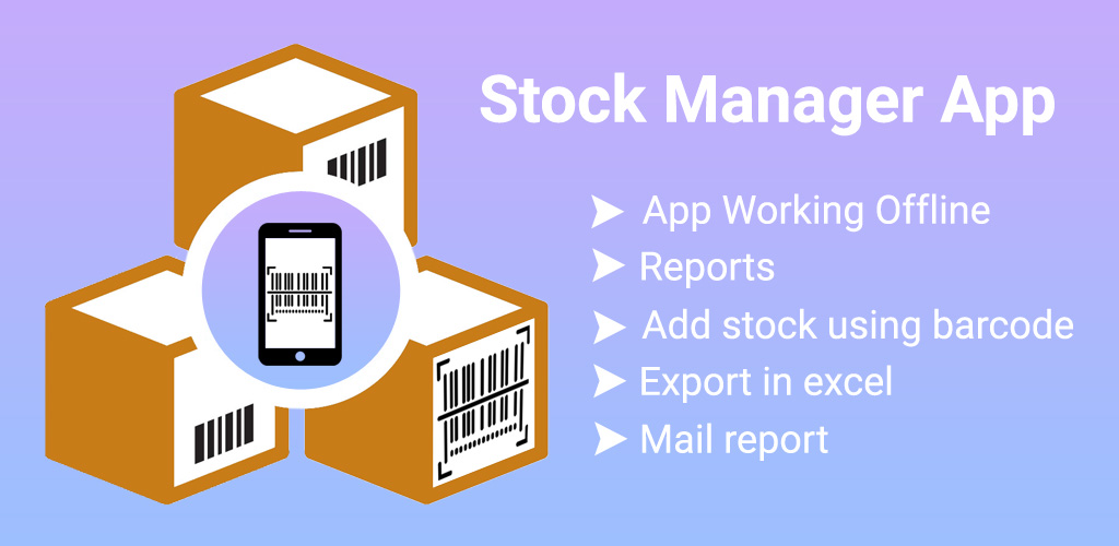 Stock Manager Using Barcode Scan